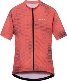 Gore Wear Spirit Haze Trikot kurzarm coral red/orbit blue (Damen)