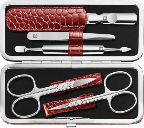 Zwilling Classic Inox Maniküre/Pediküre-Set 5-teilig rot