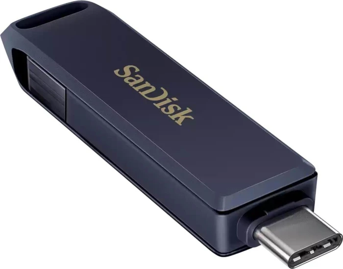 SanDisk Phone Drive for iPhone 64GB Metallic Sky, USB-C + Apple Lightning, USB 3.2 Gen 1×1, USB 2.0