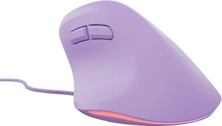 Natec Crake 2 Pro Vertical Wired Mouse Pure Lavender, USB