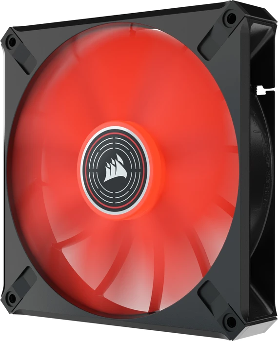 Corsair ML Series ML140 LED Elite Red, schwarz, 140mm