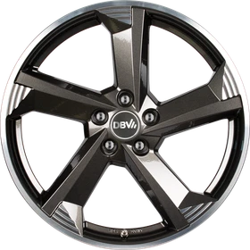 DBV Torino III 8.5x20 5/108 ET40 (verschiedene Farben)