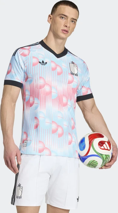 adidas FIFA WM 2026 Belgien Authentic Auswärtstrikot kurzarm frozen blue (Herren)