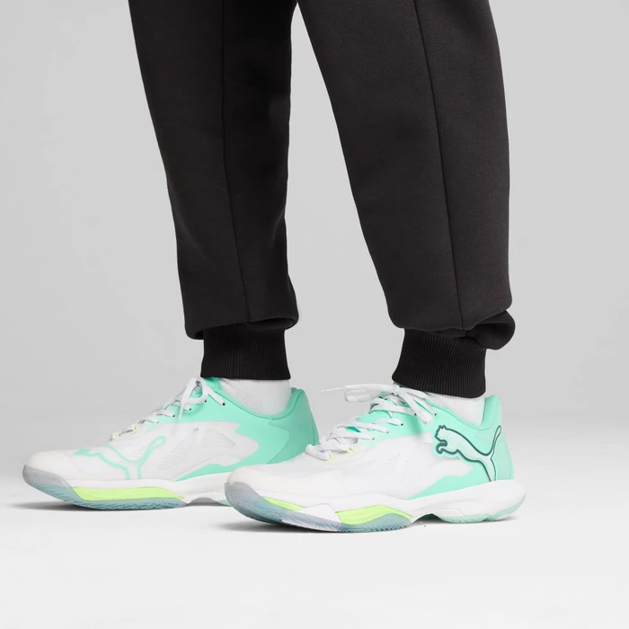 Puma Vantage Nitro W+ puma white/electric peppermint/fizzy apple (Damen)