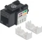 Intellinet Keystone Modul RJ-45 Buchse via Verlegekabel Cat5e, schwarz Vorschaubild
