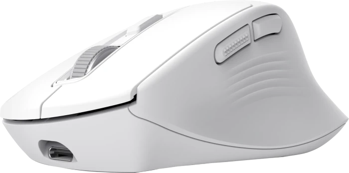 Trust Niven Comfortable Multi-Device Wireless Mouse weiß, USB/Bluetooth