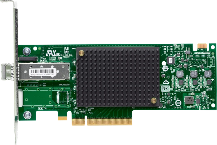 HP StoreFabric SN1600E Single Port, LC-Duplex/Fibre Channel, PCIe 3.0 x8