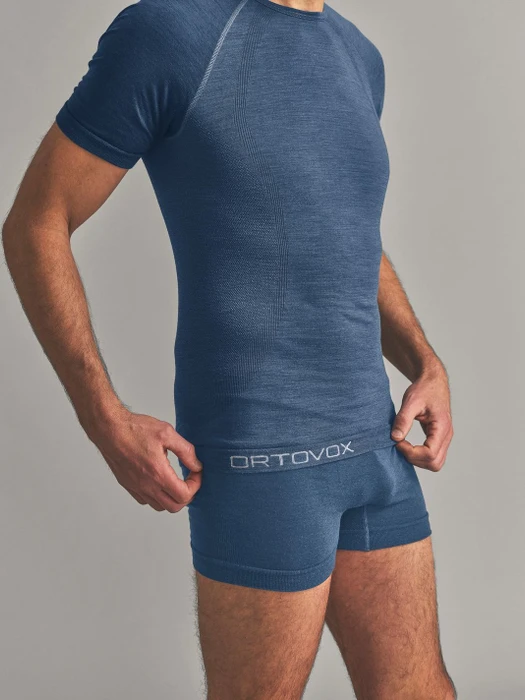 Ortovox 120 Competition Light Funktionsshirt kurzarm light nunatak (Herren)