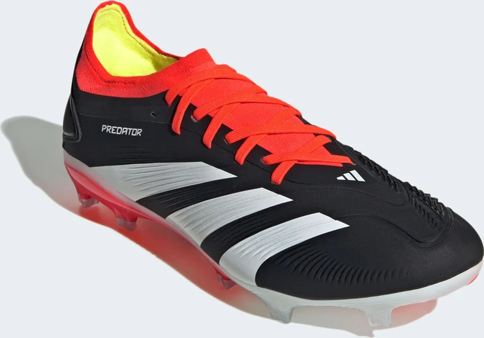 adidas Predator 24 Pro FG core black/cloud white/solar red
