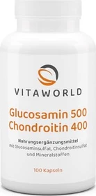 vitaworld Glucosamin 500 Chondroitin 400 Kapseln, 100 Stück