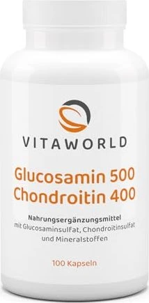 vitaworld Glucosamin 500 Chondroitin 400 Kapseln, 100 Stück