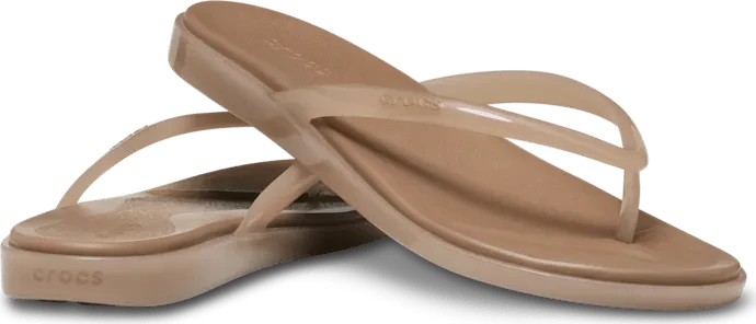 Crocs Miami Round Toe Jelly Flip milk chocolate jelly (Damen)