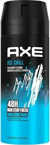 AXE Ice Chill Frozen Mint & Lemon Deodorant Spray, 150ml