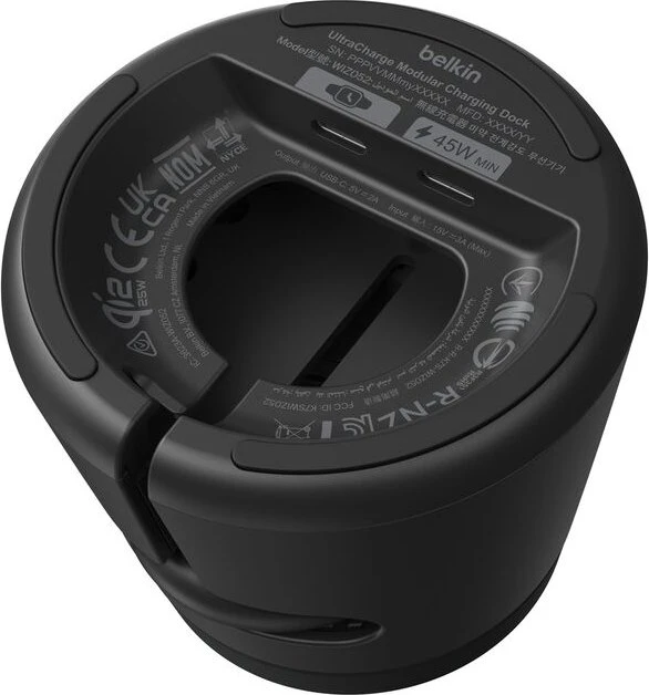 Belkin UltraCharge Modulare Ladestation Qi2 25W schwarz