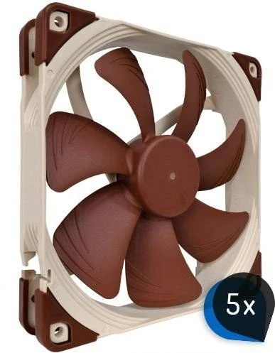 Noctua NF-A14 FLX, 140mm, 5er-Pack