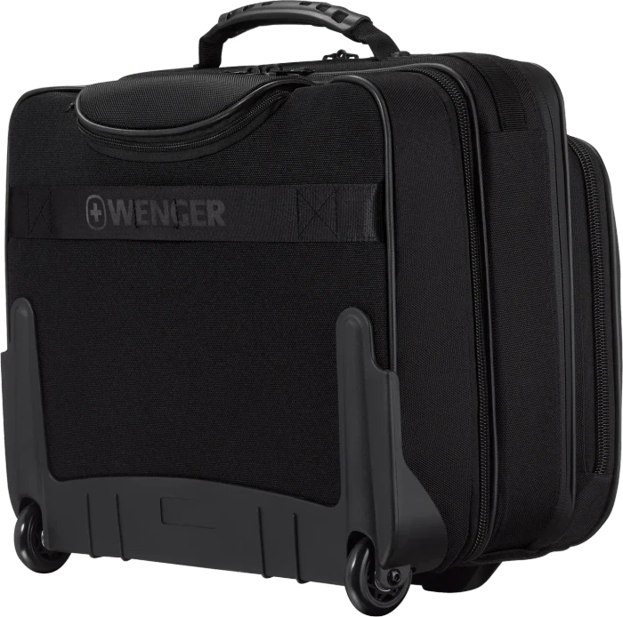 Wenger Legacy Black Series 15.6" Laptop-Tasche mit Rollen, schwarz