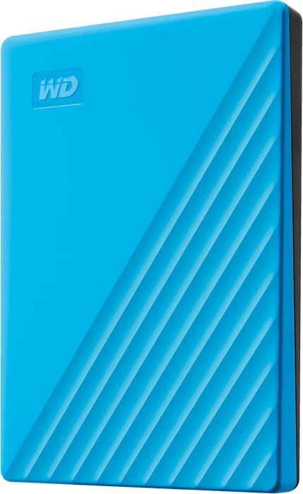 Western Digital WD My Passport Portable Storage, blau, 1TB, USB 3.0 Micro-B