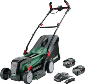 Bosch DIY UniversalRotak 2x18V-37-550 Akku-Rasenmäher inkl. 2 Akkus 4.0Ah