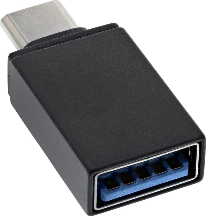 InLine USB-C 3.2 [Stecker] auf USB-A 3.2 [Buchse] OTG Adapter schwarz