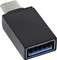 InLine USB-C 3.2 [Stecker] auf USB-A 3.2 [Buchse] OTG Adapter schwarz Vorschaubild