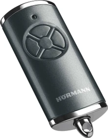 Hörmann HSE 4 BiSecure Handsender für Garagentor 4-Kanal, Frozen Grey
