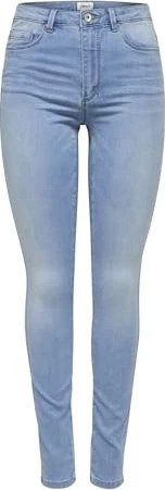 ONLY Skinny High Royal Jeans light blue denim (Damen)