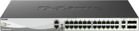 D-Link DMS-3130 Rackmount 2.5G Managed Switch, 26x RJ-45, 4x SFP28 (DMS-3130-30TS)