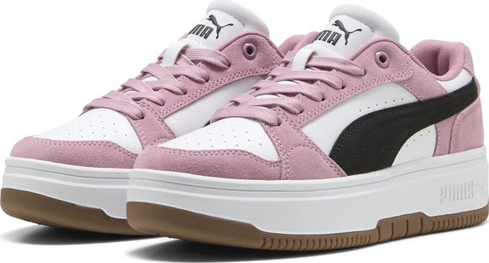 Puma Rebound Femme Low puma white/puma black/poised pink (Damen)