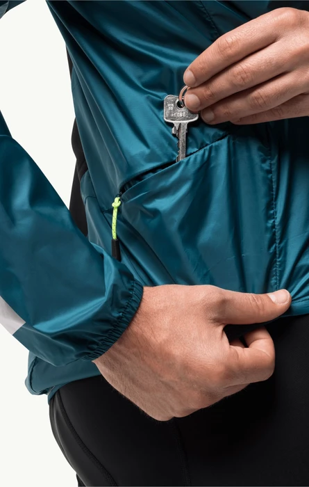 Jack Wolfskin Morobbia Wind Funktionsjacke blue daze (Herren)