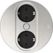 Bachmann Twist 2, 2-fach, rund, 2m, Edestahl-Optik Vorschaubild
