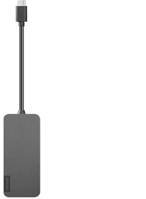 Lenovo USB-Hub, 4x USB-A 3.0, USB-C 3.0 [Stecker]