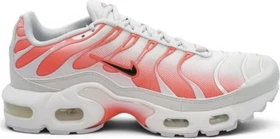 Nike Air Max Plus white/off white/hot lava/black (Junior)
