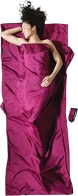 Cocoon TravelSheet Seide Innenschlafsack mulberry red