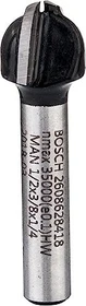 Bosch Professional PRO Hohlkehlfräser, (R1)6.4x(D)12.7x9.2x40mm, 1 Stück