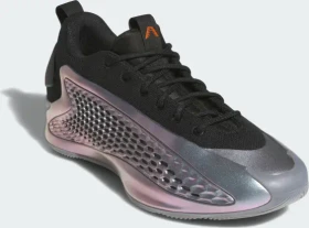 adidas Anthony Edwards 1 Low iron metallic/core black/solar orange