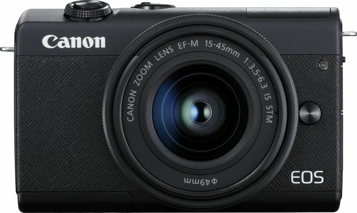Canon EOS M200 schwarz mit Objektiv EF-M 15-45mm 3.5-6.3 IS STM