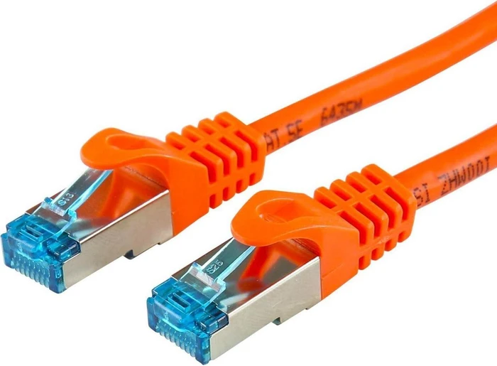 goobay Patchkabel, Cat5e, SF/UTP, RJ-45/RJ-45, 3m, orange (93450)