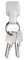 LABEL THE CABLE LTC Wall Klett-Kabelhalter, schwarz, 10er-Pack Vorschaubild