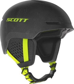Scott Track Plus Helm dark grey/ultralime yellow