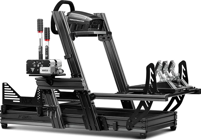 Next Level Racing F-GT Elite Aluminium Simulator Cockpit, Wheel Plate Edition