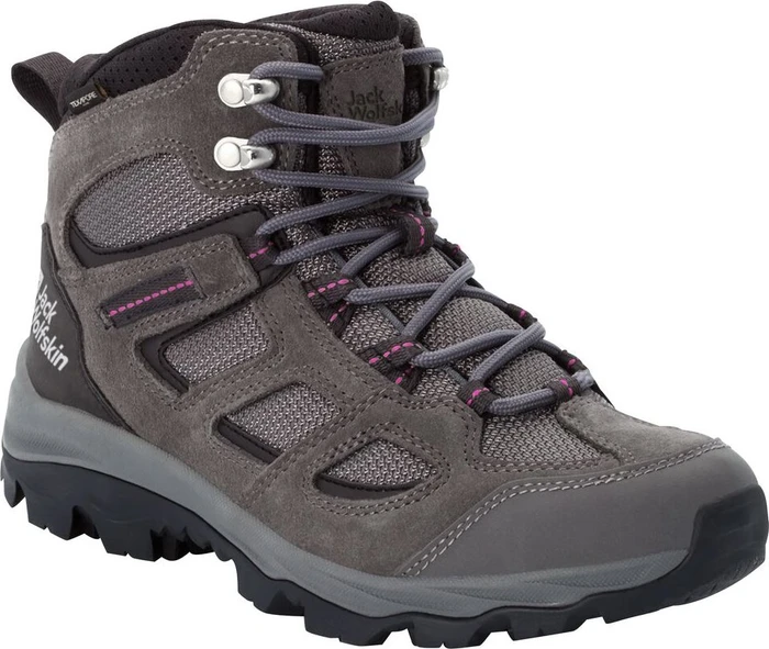Jack Wolfskin Vojo 3 Texapore Mid tarmac grey/pink (Damen)