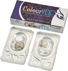 Colourvue Glamour Farblinse Green, 2 Stück