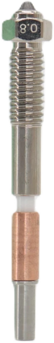 QIDI Druckdüse Tungsten Carbide Bimetal für Plus4, 1.75mm, 0.8mm