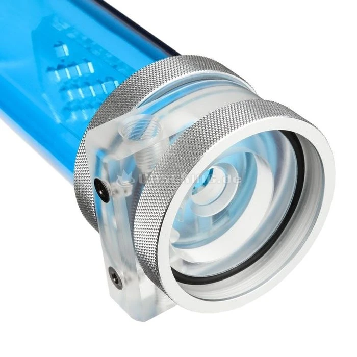 PrimoChill CTR Phase 2 High Flow D5 enabled Reservoir 240mm blau