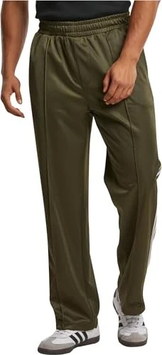 Urban Classics Retro Tricot Track Trainingshose lang olive (Herren)
