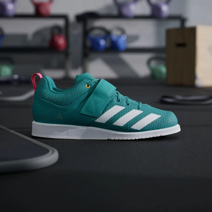 adidas Powerlift 5 pure teal/cloud white/powder teal