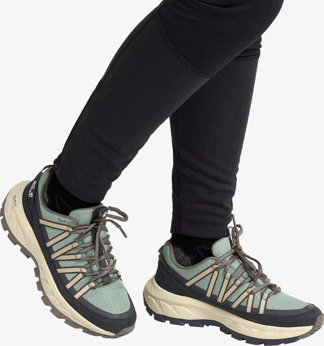 Jack Wolfskin Wild Hike Texapore Low green zinnia (Damen)