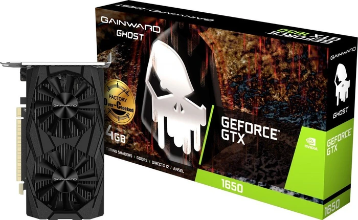 Gainward GeForce GTX 1650 Ghost OC, 4GB GDDR5, HDMI, 2x DP