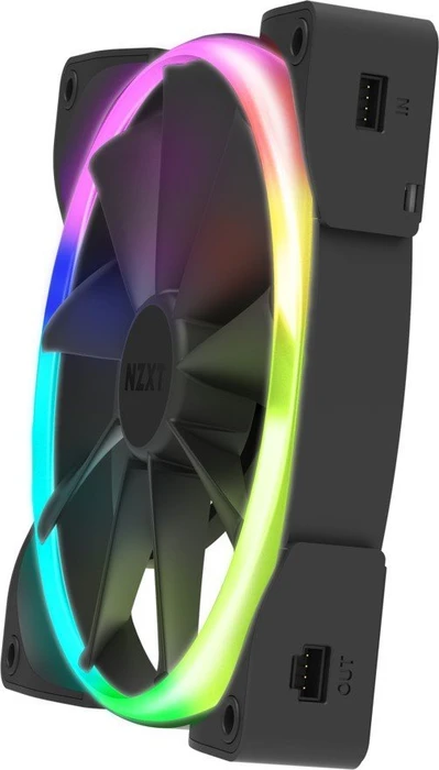 NZXT Aer RGB 2, Matte Black, schwarz, 120mm