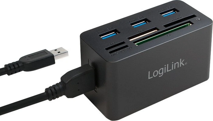 LogiLink Multi-Slot-Cardreader, USB 3.0 Micro-B [Buchse]